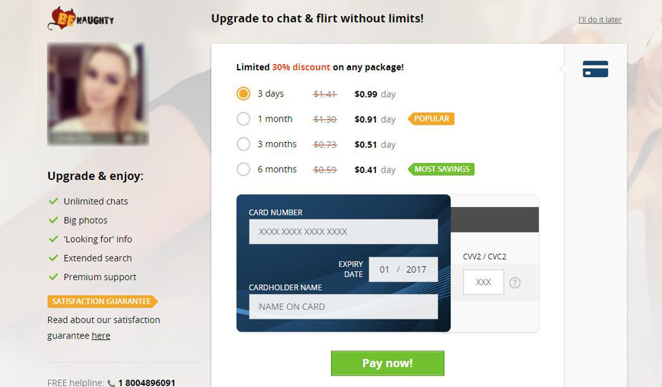 How Budget-Friendly Is Dating on BeNaughty?