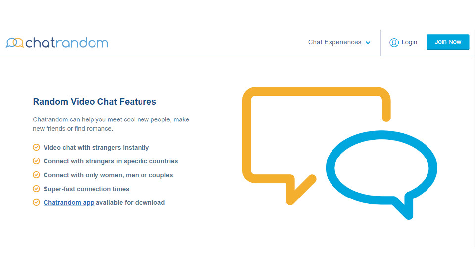 Searching Options and Filters at Chatrandom