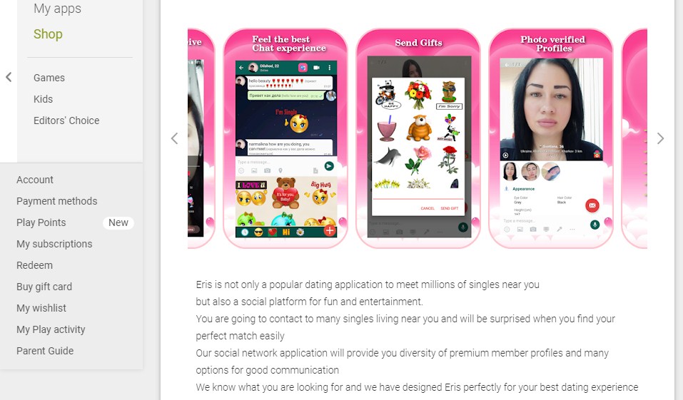 Reputation and History Erisdating