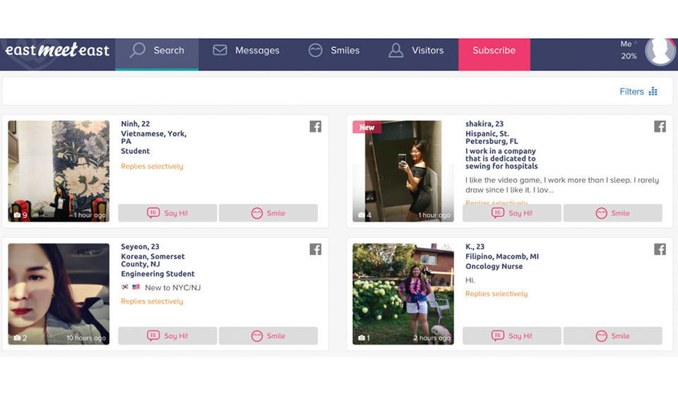 EastMeetEast Sign-Up