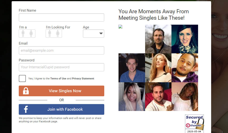 InterracialCupid Search