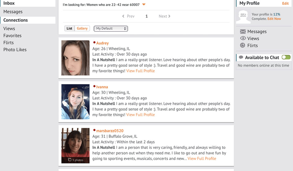 JPeopleMeet Accounts