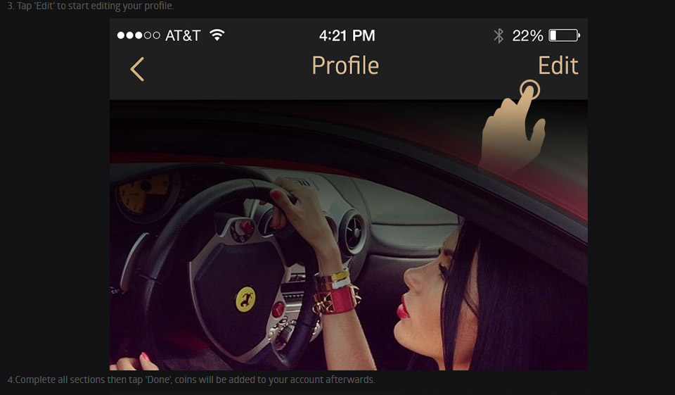 Versión móvil de Luxy