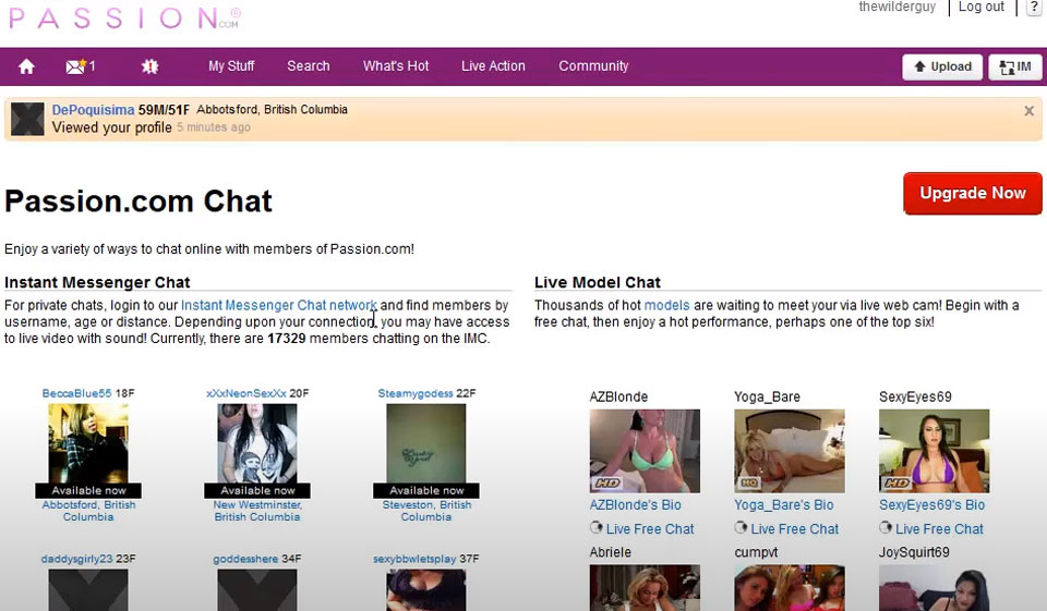 Questions sur Passion.com