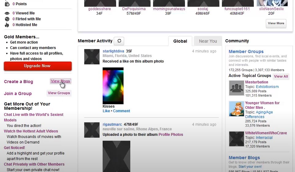 Caractéristiques de Passion.com