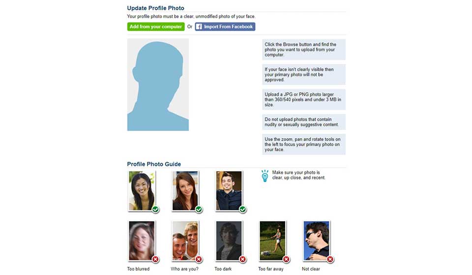 Website, App, Interface, Registration