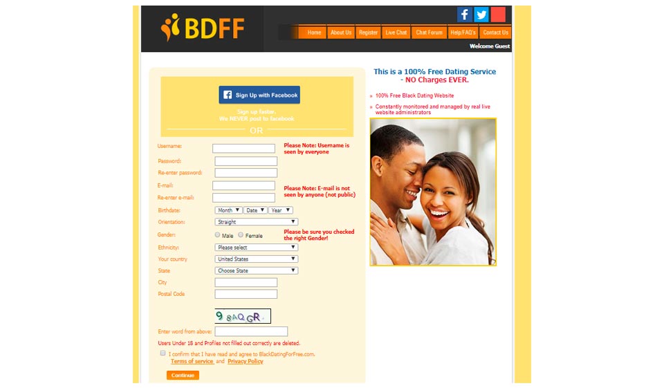 Black Dating for Free Dating