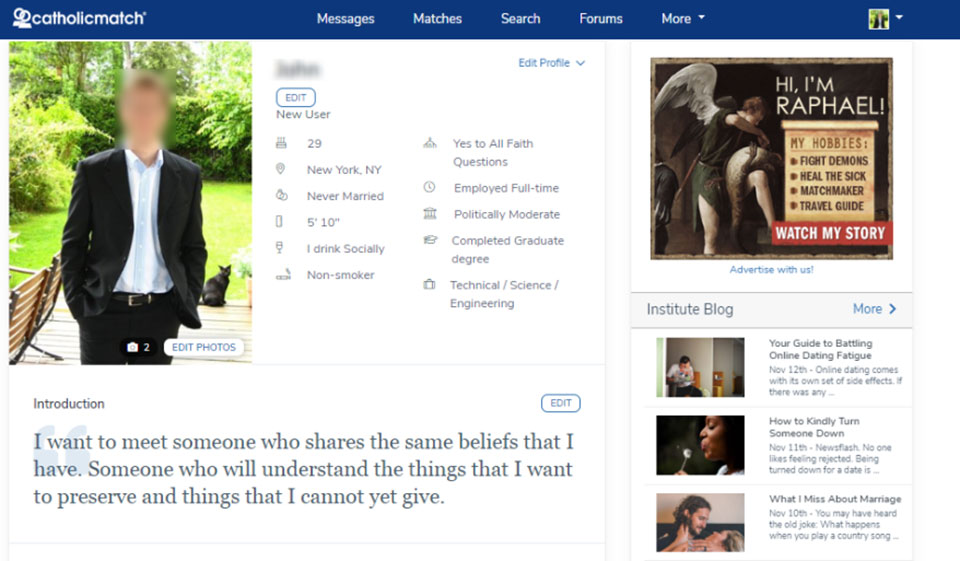 CatholicMatch Sign Up