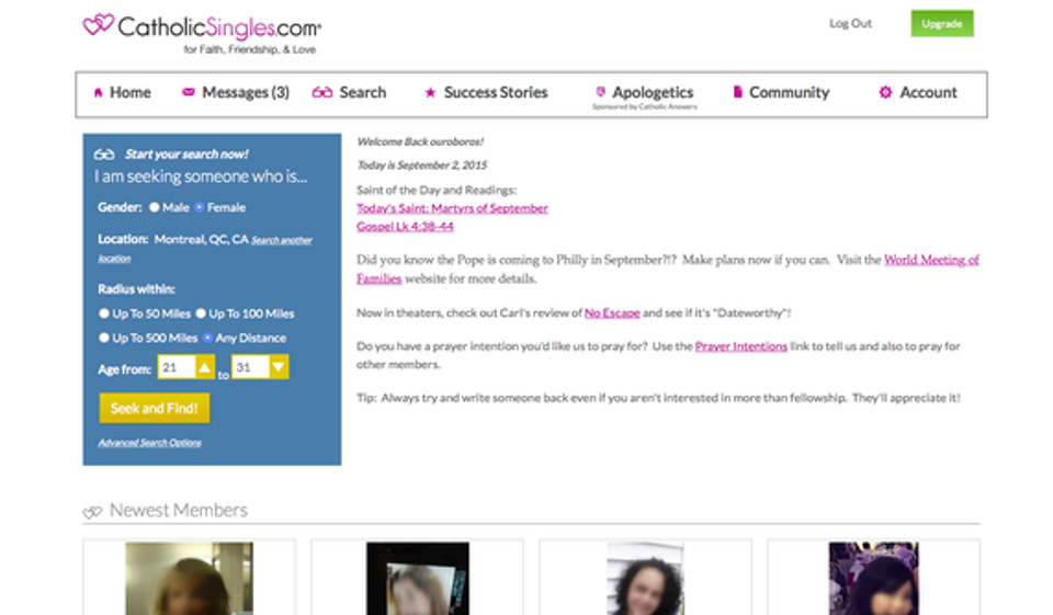 Catholic Singles Review 2020