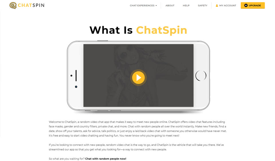 ChatSpin Interface
