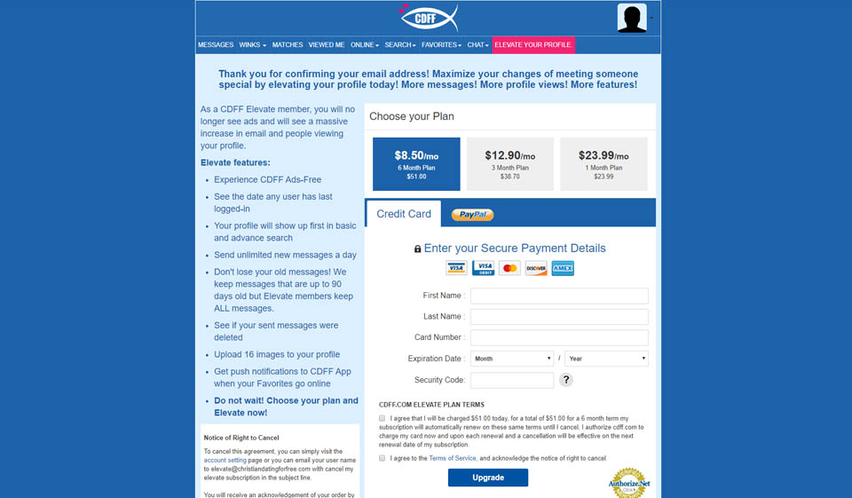 ChristianDatingForFree-Schnittstelle