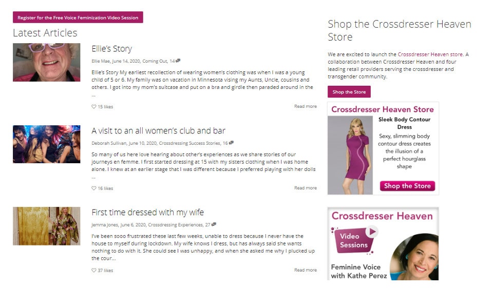 Crossdresser Heaven Review 2020