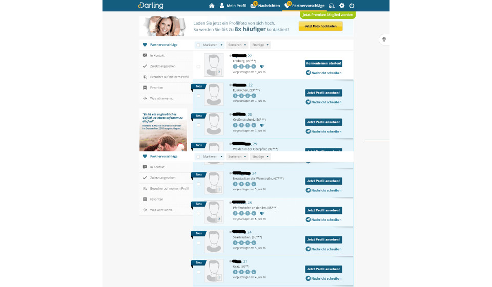 Suíomh Gréasáin, Aip, Comhéadan, Clárú