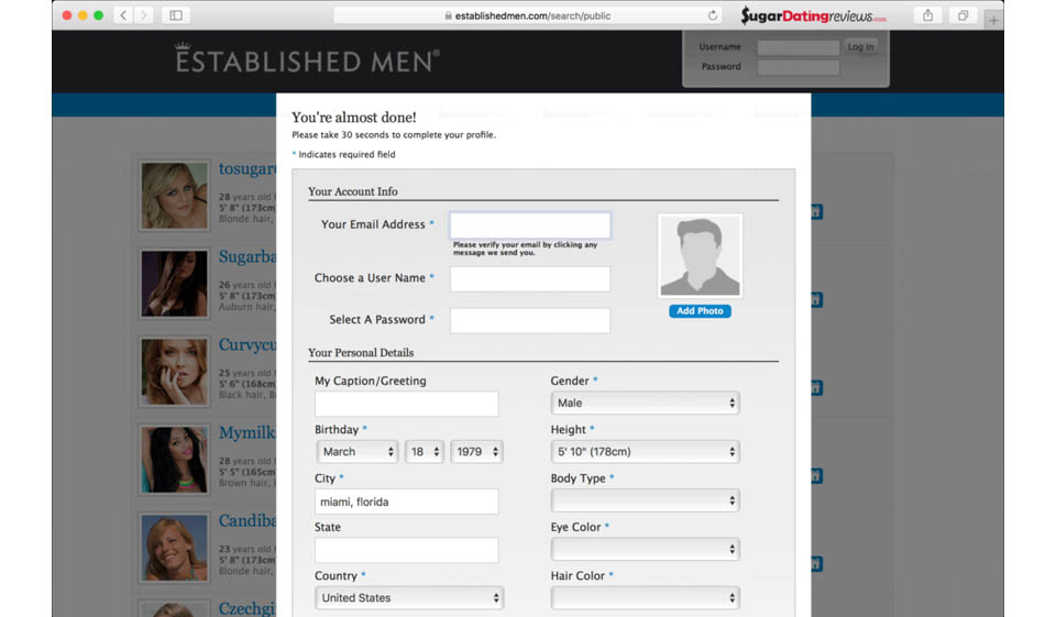 Wsparcie dla Established Men