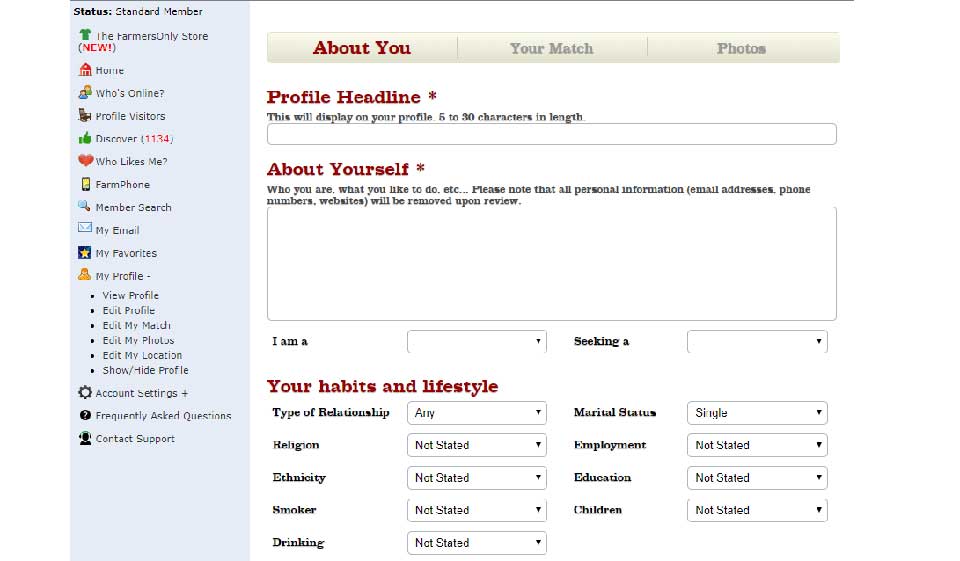 Farmers only Features