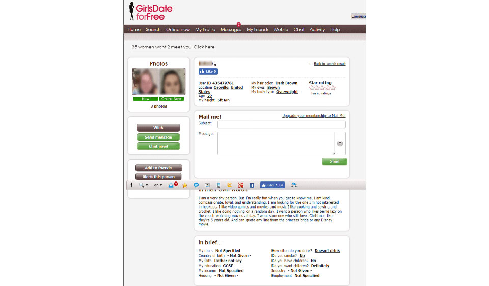 GirlsDateForFree Iscriviti
