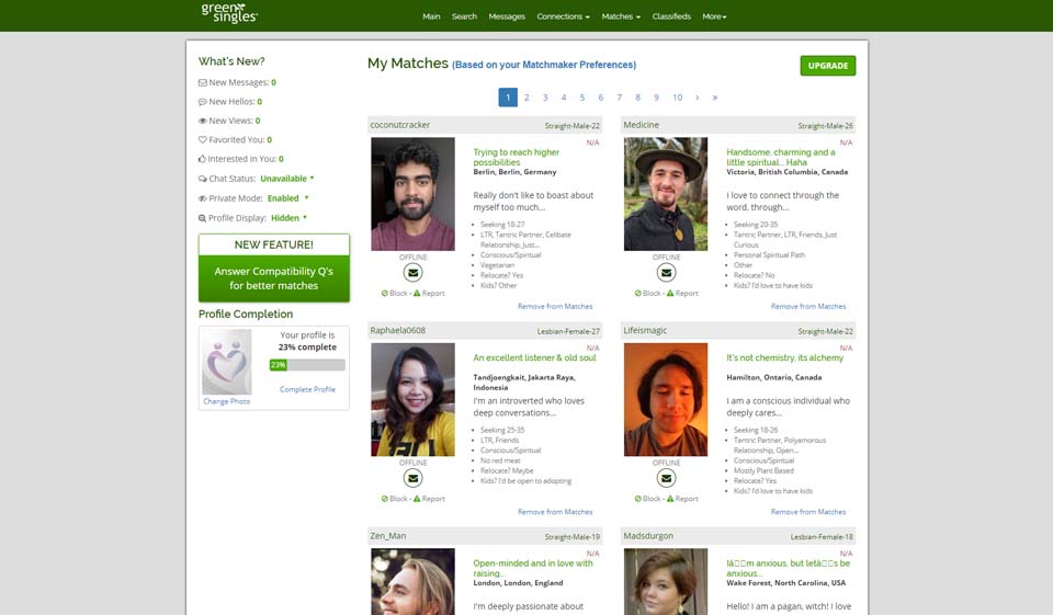 Zelené Singles Seznamka