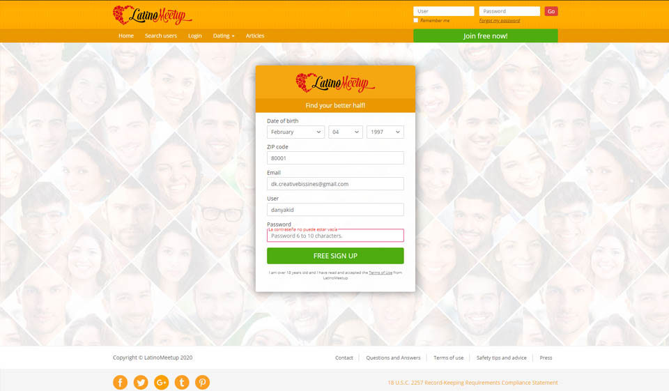 Sign up Process. Is It Easy Here?