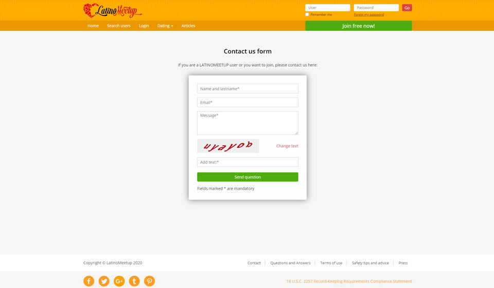 Website, App, Interface, Registration