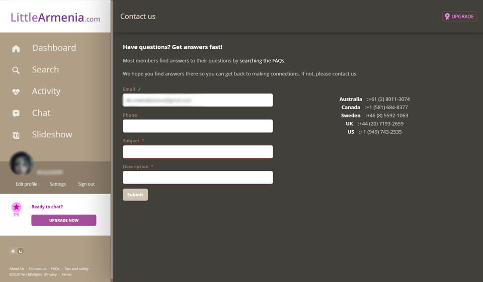 Soporte de Little Armenia