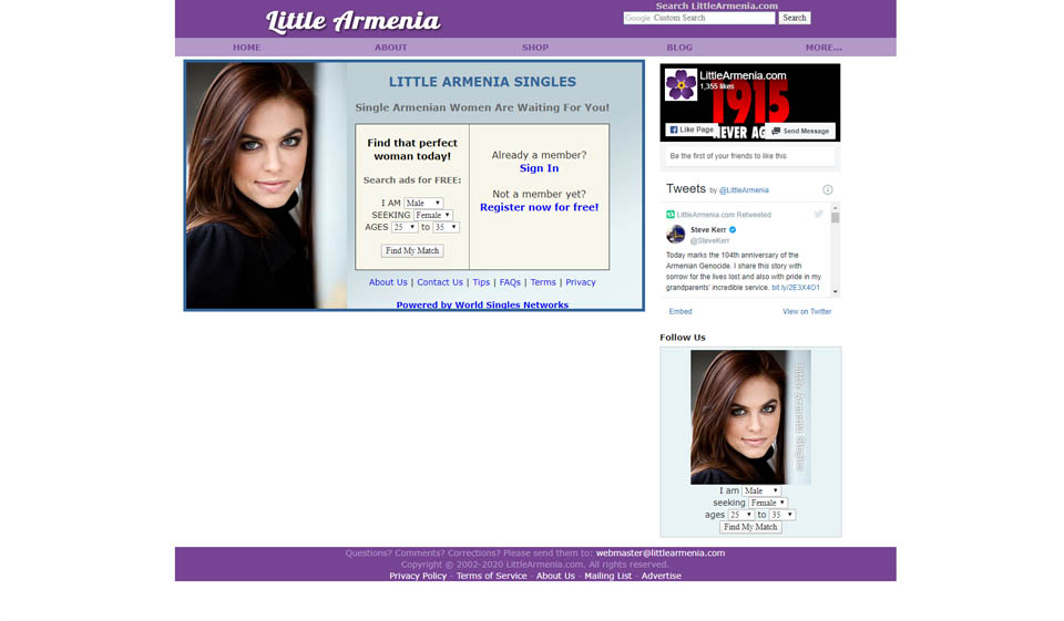 Little Armenia Registrarse