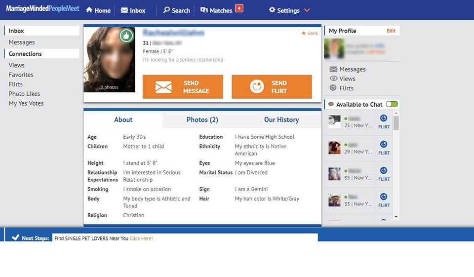 Recherche de mariage