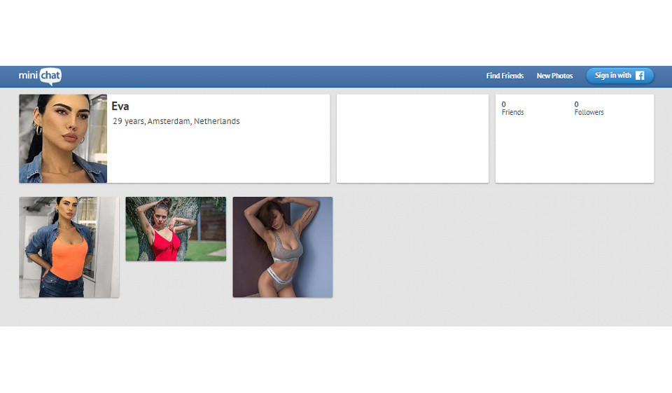 Searching Options and Filters at Minichat