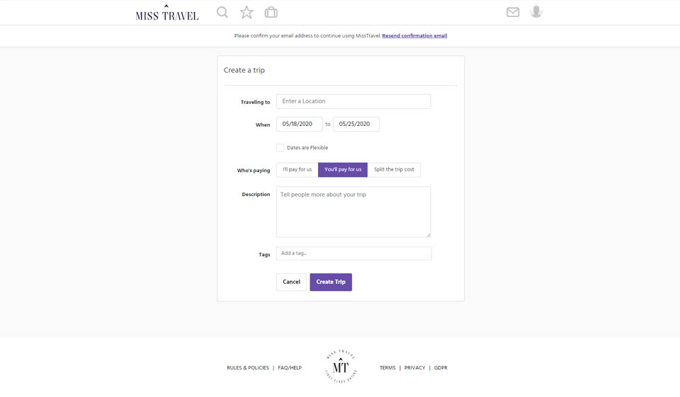Miss Travel Review 2020