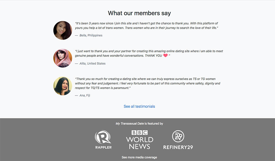 MyTranssexualDate Search