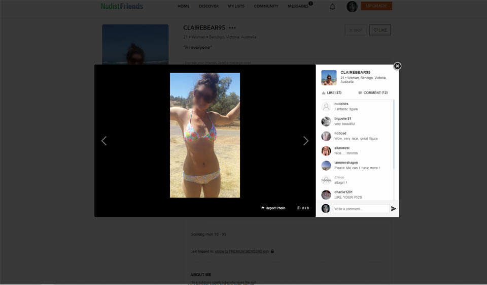 Nudist Friends Partner