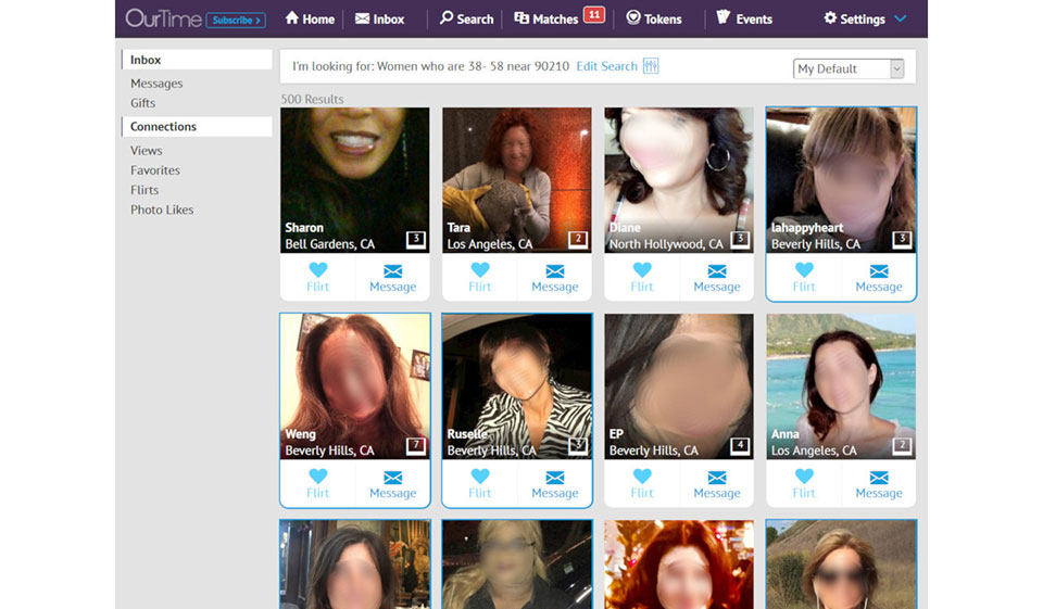 OurTime Mobile Version