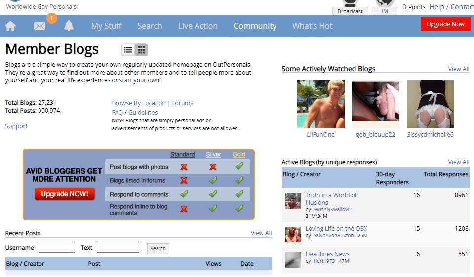 OutPersonals grensesnitt konklusjon