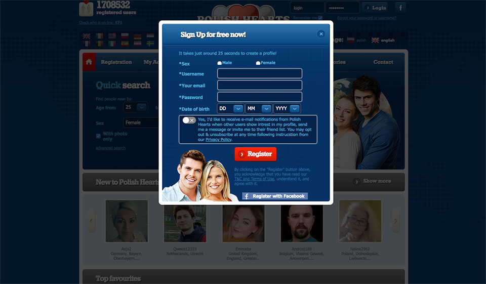 Réputation et histoire des cœurs polonais