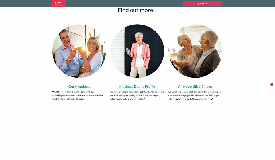 SilverSingles Sign Up