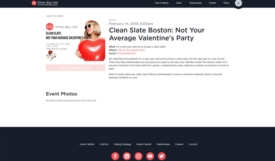 Révision des règles de trois jours 20