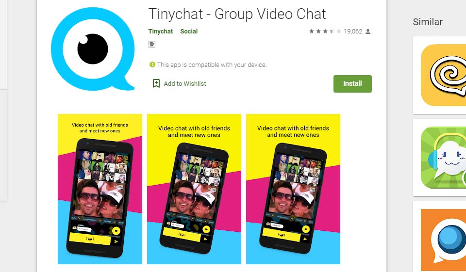 TinyChat Mobile Version