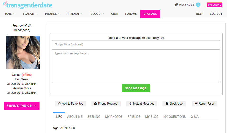 TransgenderDate Partner