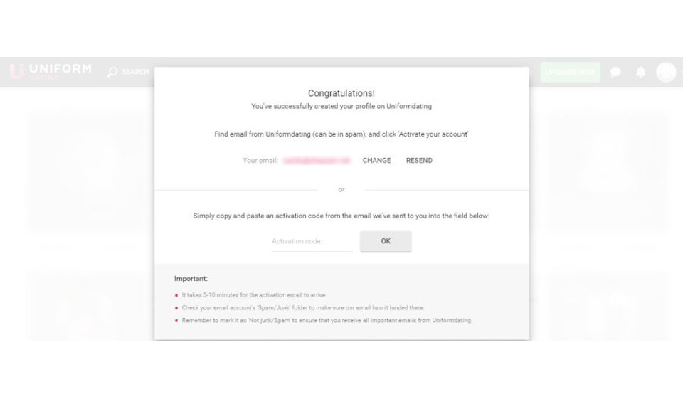 Web Sitesi, Uygulama, Arayüz, Kayıt