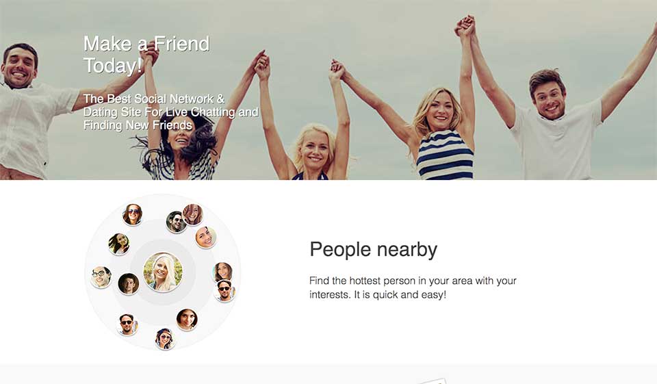 Web stranica, aplikacija, sučelje, registracija