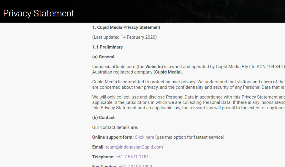 Indonesian Cupid Review 2020