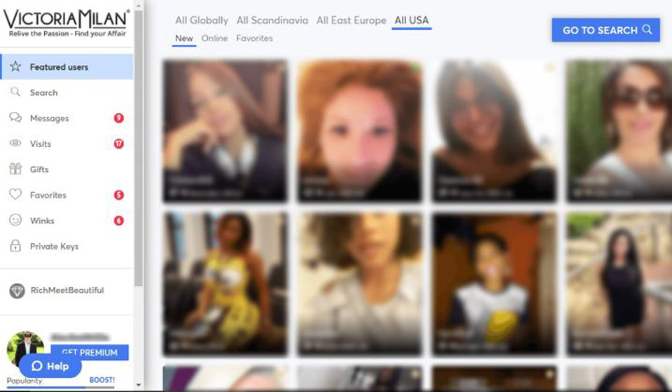 Victoria Milan Înscrie-te