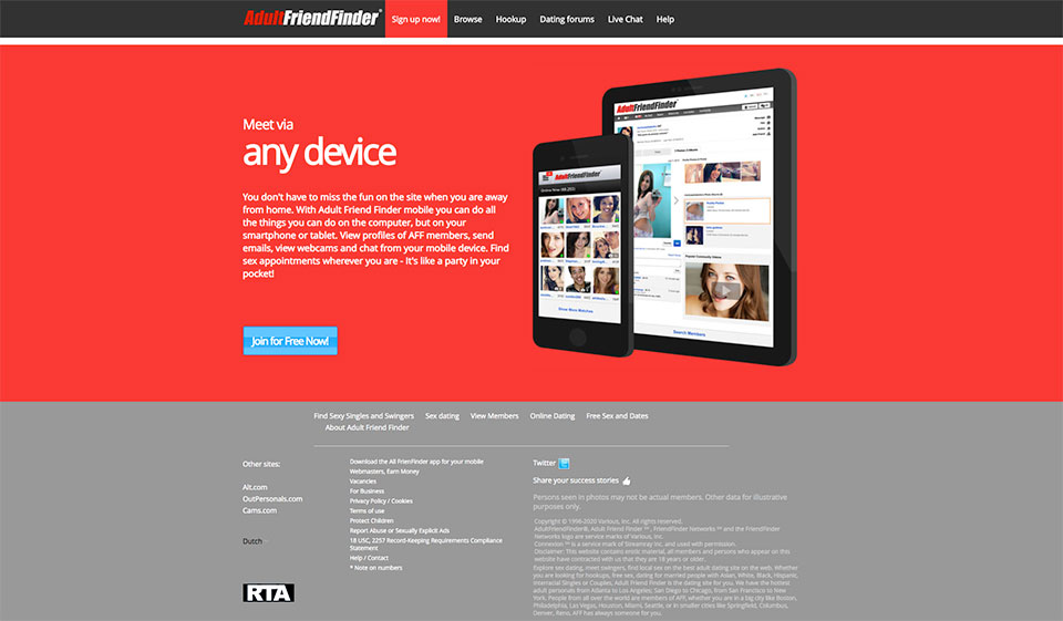 Adultfriendfinder Review 2020