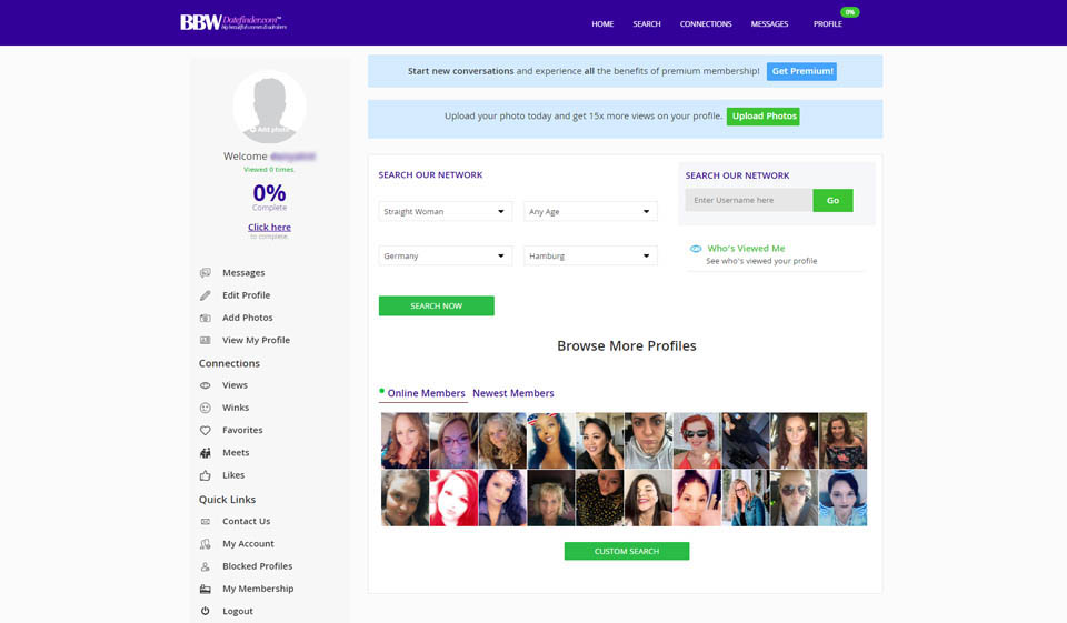 Website and Mobile Version
