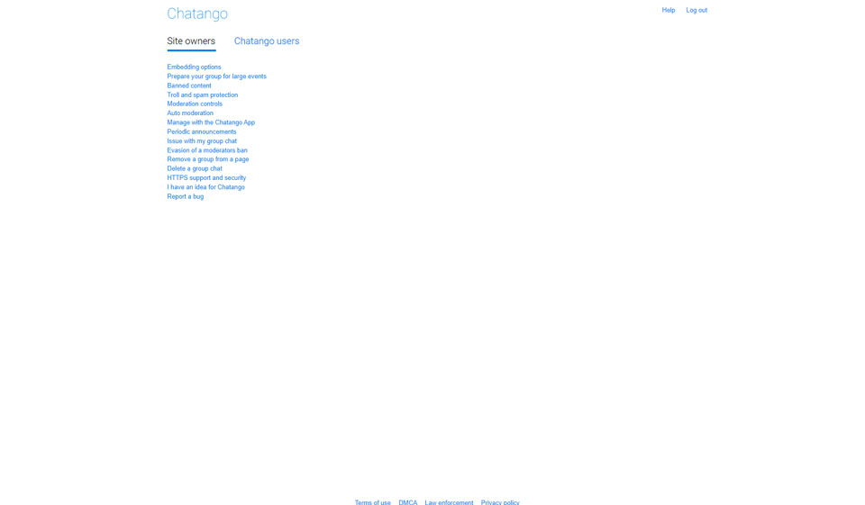 Chatango.com Popüler kullanıcı soruları
