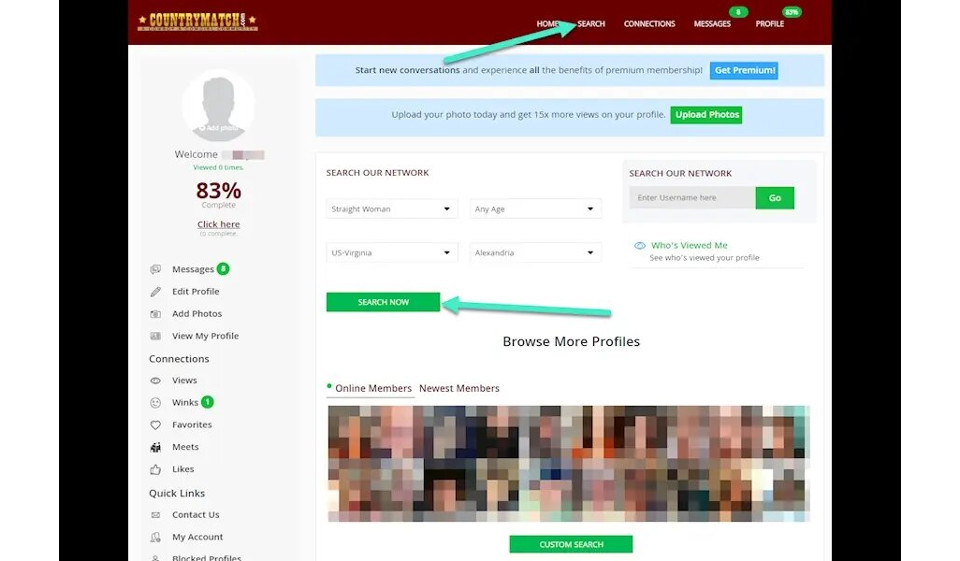 Características de Membresía Gratuitas