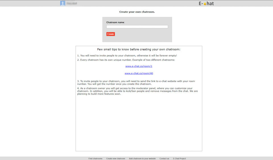 E-chat Partner search