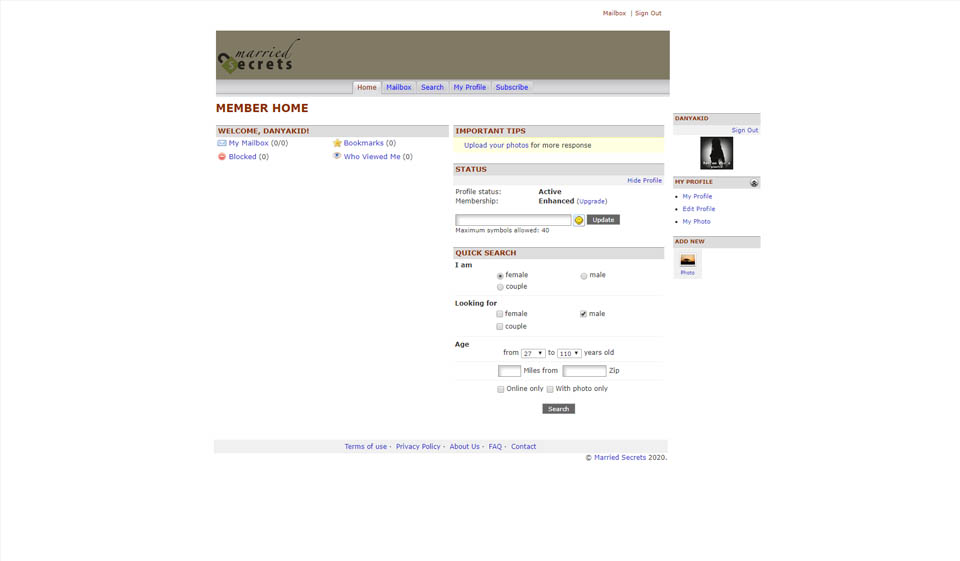 Recenzja Married Secrets 2020