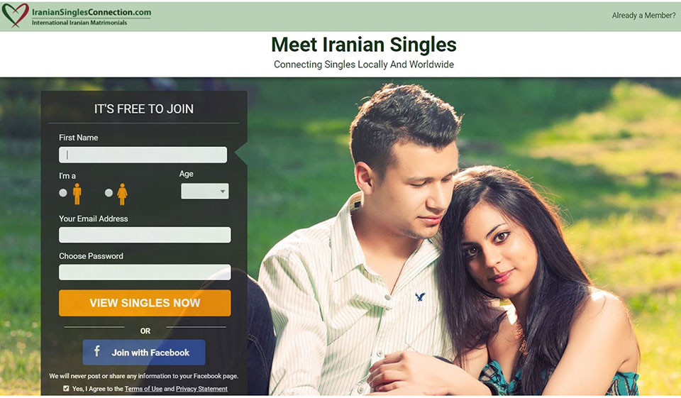 Registration Iranian Singles Connection