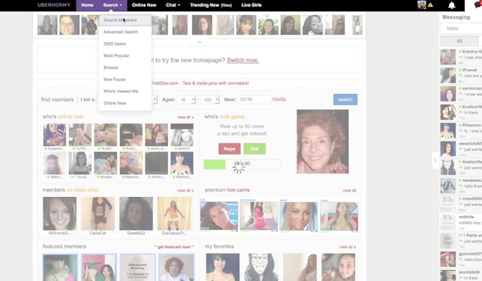 Sito web, app, interfaccia, registrazione