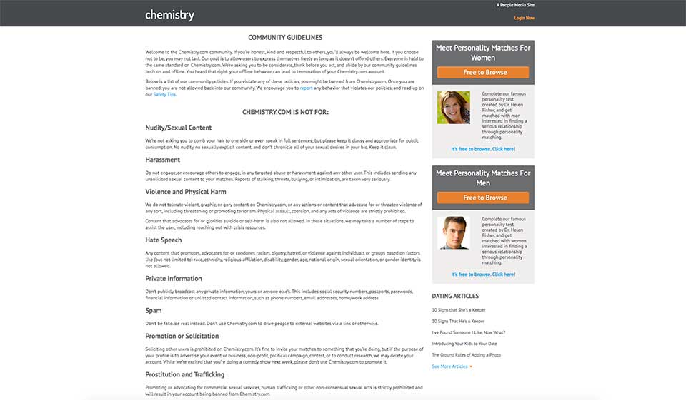 Caractéristiques spéciales